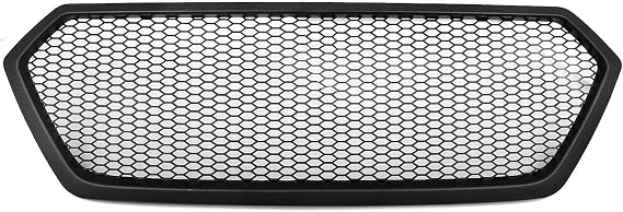 Central Grille Front For Subaru For Legacy For Outback 2015-2017 Front Grille Racing Grill Upper Bumper Hood Mesh Grid(Matte Black)