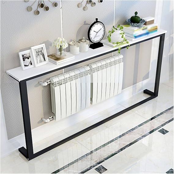 Narrow Long Sofa Table - Slim Entryway Console for Hallway, Living Room, Foyer - Rectangular Display Table (39.4"x7.9"x27.6") - Modern Home Décor Solution