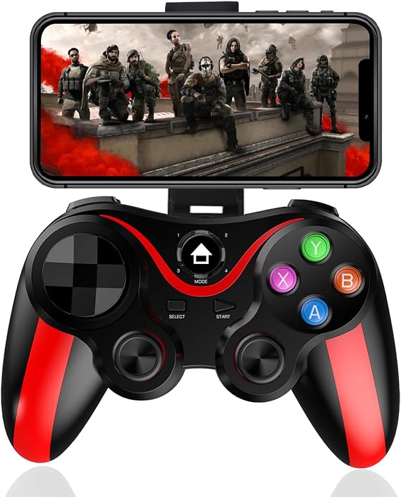 Megadream Mobile Gaming Controller for iOS/Android with Phone Clip