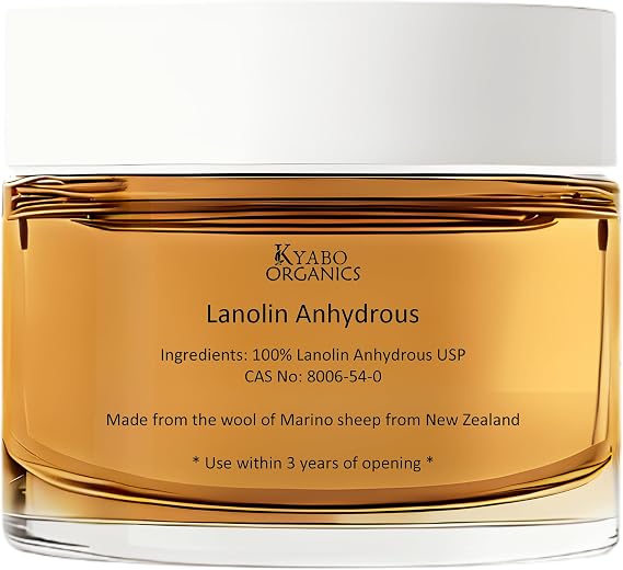 1 lb Lanolin USP Grade Anhydrous Ultra Refinded 100% Pure Skin Moisturizer