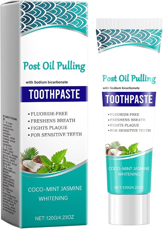 Teeth Whitening Toothpaste that Whitens Teeth, Removes Yellow Stains, Toothpaste that Protects Enamel and Promotes Health CnH525 (Green, NET 120 gram)