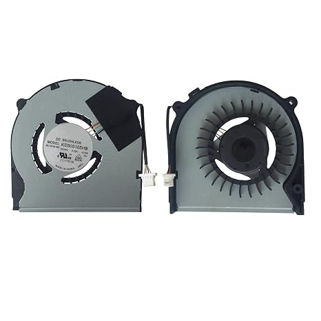 CPU Cooling Fan Replacement for Sony Vaio SVT13 SVT131A SVT14 SVT15 Series, 3.15 Inches, Laptop Fan, 5V, 1.6W, 5dB, 4-Pin Connector