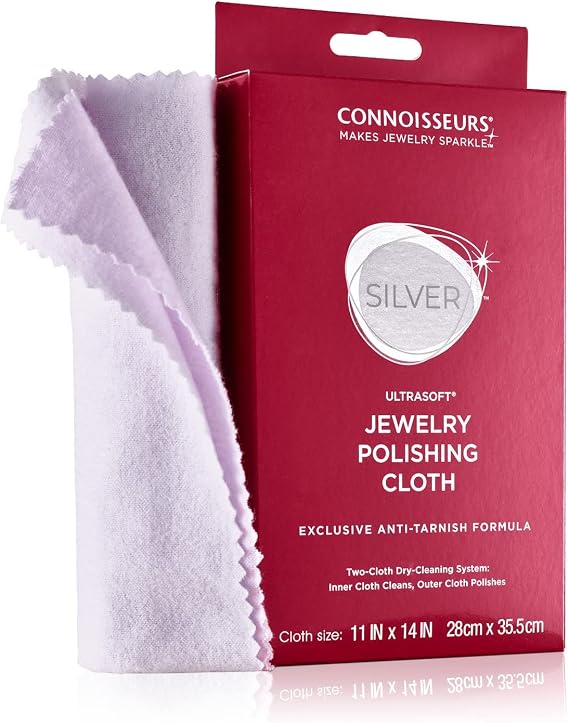 Connoisseurs Ultrasoft Gümüş Takı Parlatma Bezi, 1 Adet