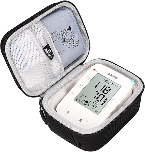 Tourmate Hard Case Replacement for yuwell Blood Pressure Monitor Upper Arm Cuff YE660E