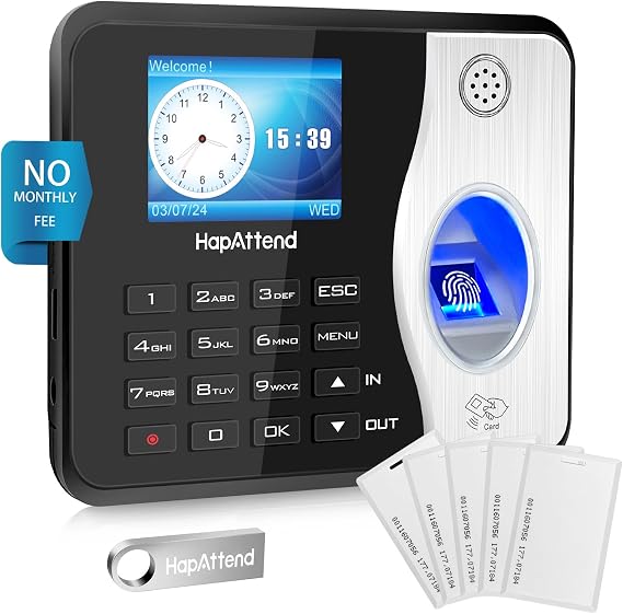 Clocking in Machine, Fingerprint Clock in Machine for Employees