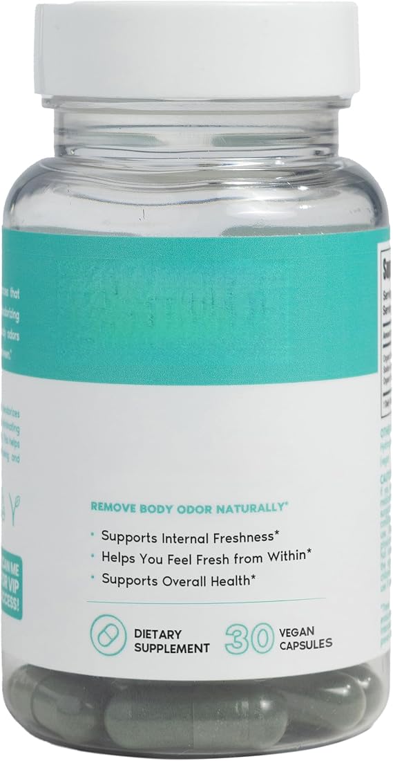Detox, Digestion, Bowel Aid, Skin & Oily Skin Cleansing - Natural Energy Booster, 30 Capsules,