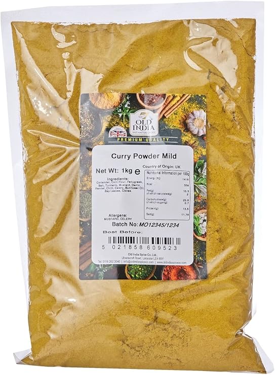 Old India Curry Powder Mild 1kg