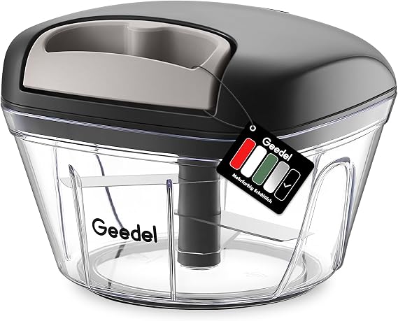 Geedel Onion Chopper Onion Chopper 500 ml Black
