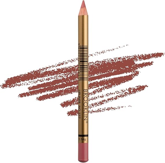 Impala - Brooklin Matte Waterproof Lip Liner | Colour 227 Ancient Pink | Long - Lasting Lip Pencil I Smooth Non Smudge Texture