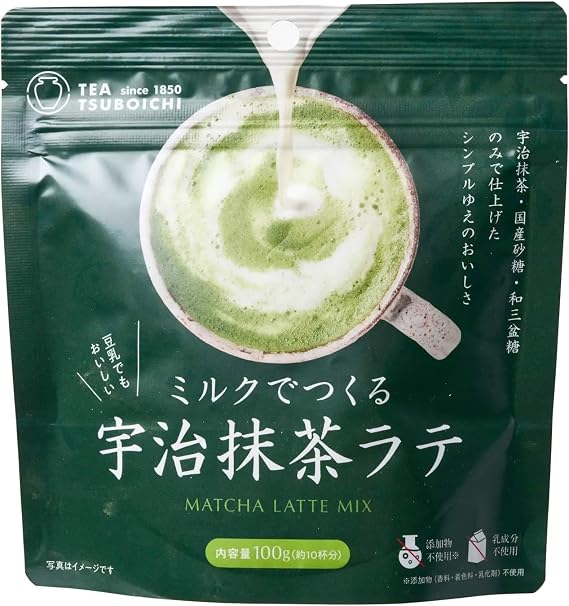 Tsuboichi Tea Shop Tsuboichie Milk Uji Matcha Latte 100g