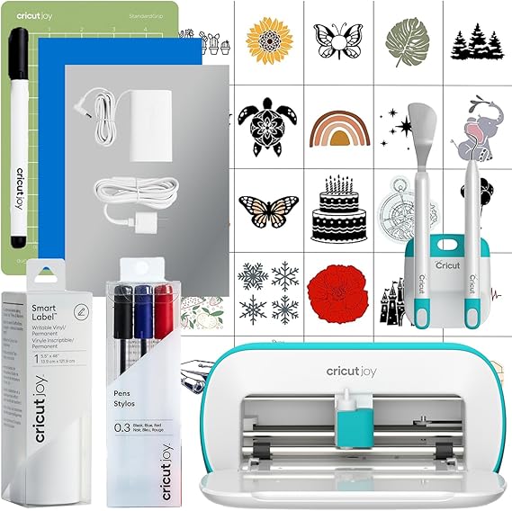 Cricut Joy Smart Cutting Machine | Writable Vinyl Starter Kit