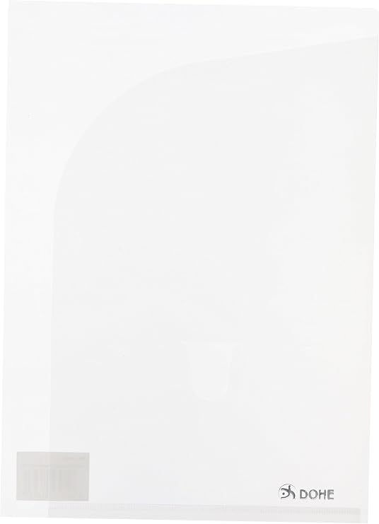 dohe 91323 – DOSSIER Double Two Internal Pockets, A4, Color Transparent