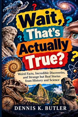 Wait, That’s Actually True?: Weird Facts, Incredible Discoveries, and Strange but Real Stories from History and Science (Butler's Fun facts & Trivia Book For Knowledge)