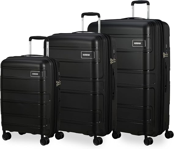 American Tourister Skymax Spinner Cabin & Check-in Set Suitcase, 55 cm