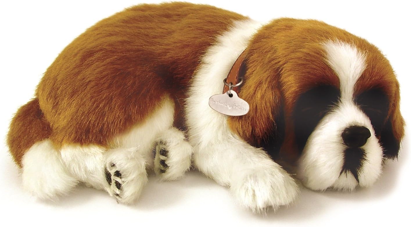 Perfect Petzzz 65419 Interactive Dog St Bernard 25 cm Breathing