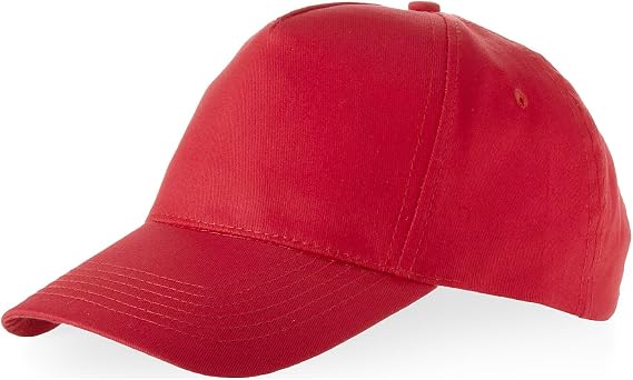 Unisex 1202105a Baseball Cap, Red, One Size UK