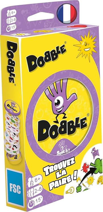 Dobble Classic (Edition 2021) - Asmodee - Jeu de société - Jeu de cartes - Jeu d'observation