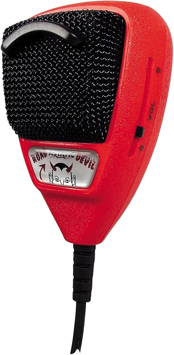 Noise Cancelling Power Microphone CB/Amateur Radio 4 Pin Astatic RD104E-4B Road Devil 302–10036