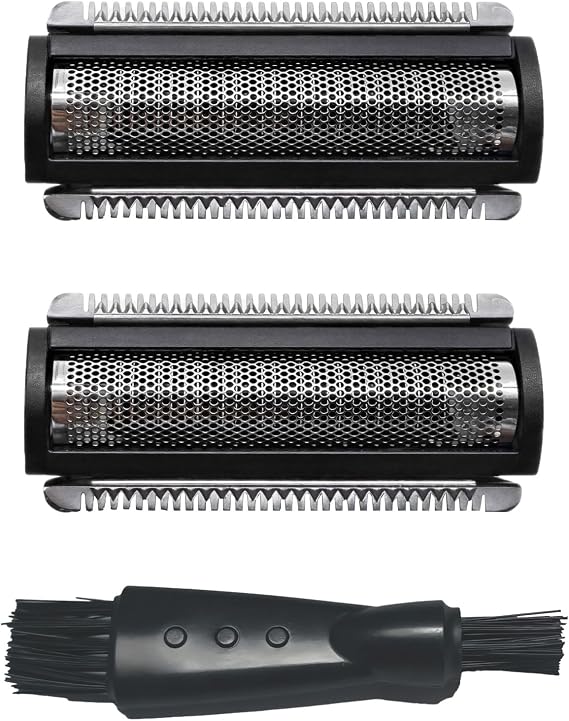 Icetop 2 PCS Replacement Foil Blade Compatible with MANSCAPED Lawn Mower