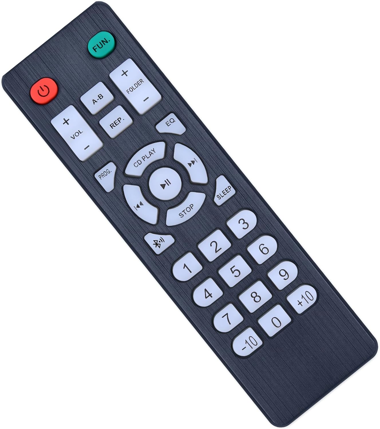 CD-W16 Replacement Remote Control Compatible for Sunoony, Greadio, Jazmm Boombox Cassette CD Player GB-W16 CD-W16