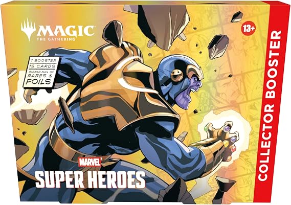 Magic: The Gathering | Marvel Super Heroes Collector Booster Box | Collectible Trading Card Game, [Number Of Pieces]