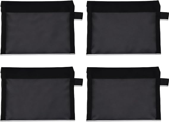 4 PCS Small Makeup Bag Set Lightweight Mesh Cosmetic Pouches with Zipper, Small Cosmetic Bag, Transparent Organising Bags for Toiletries, Travel