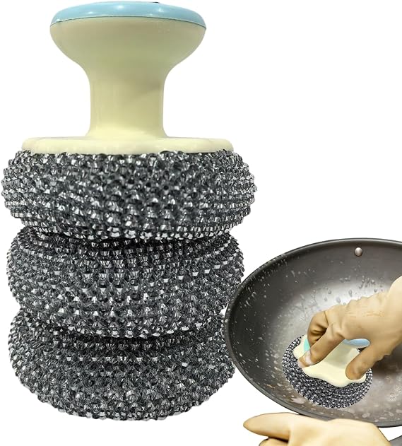 Dish Scrub Brush Palm Brush Cleaning Scrubber Ergonomic Grip