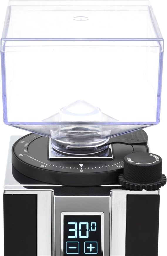ARO Espresso Aluminum Grinder Setting Dial for Eureka Mignon | Aluminum Dial Faceplate | Solid Aluminum Knob | Effortless Grind Adjustments (Aluminum Faceplates)