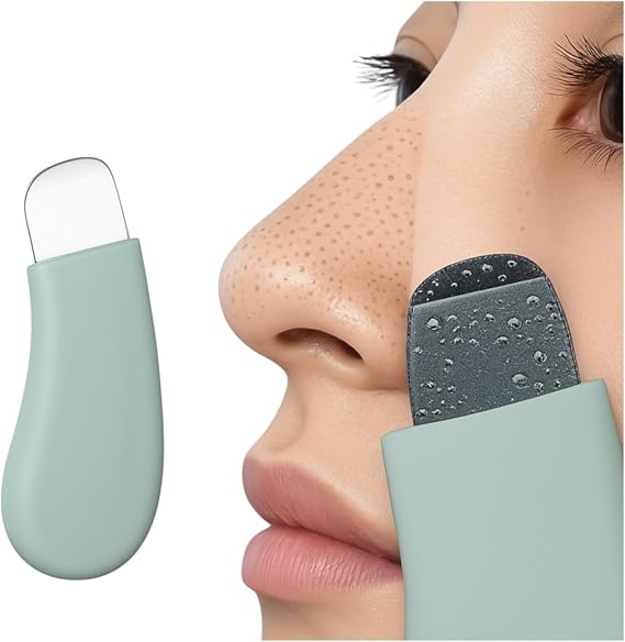 Onomo Blackhead Cleanser, Green, 8cm x 4cm, Skin Care Tool for Nose Green/Purple