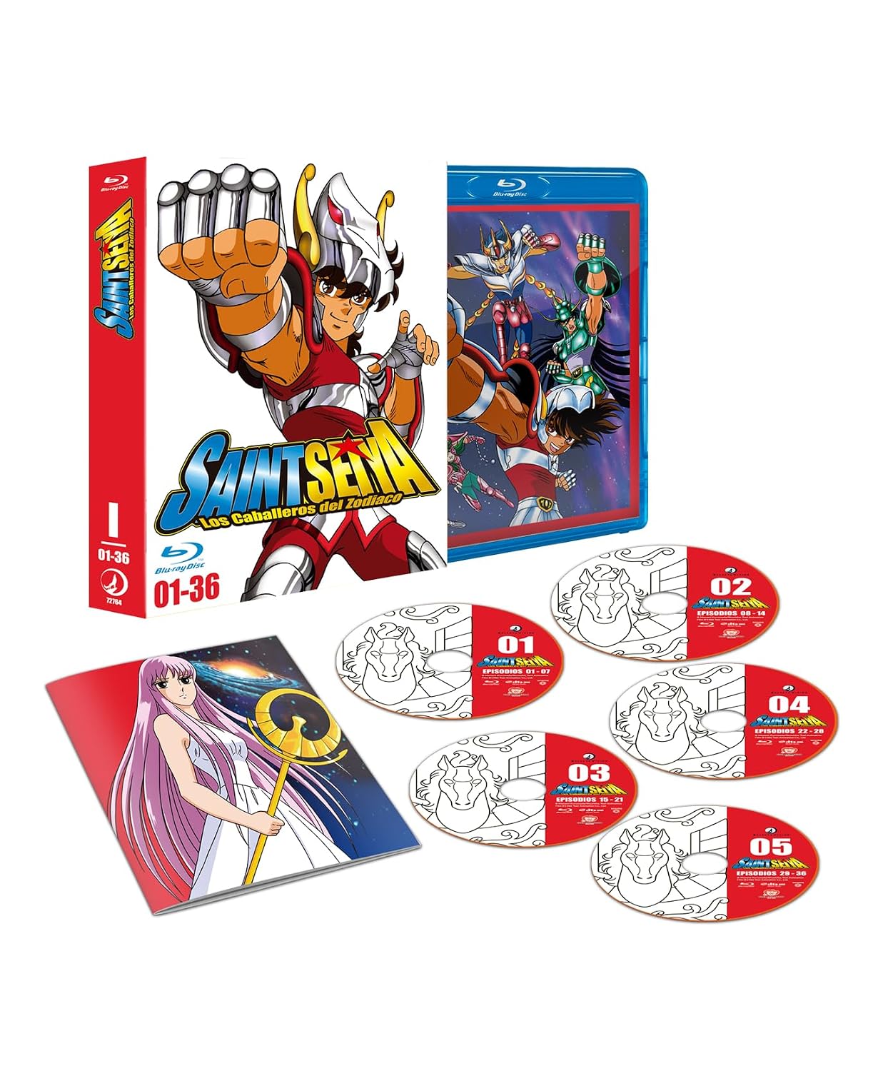 Saint Seiya Cosmos Edition Box 1. Saga Del Santuario Parte 1 (Episodios 1 A 36) [Blu-Ray]