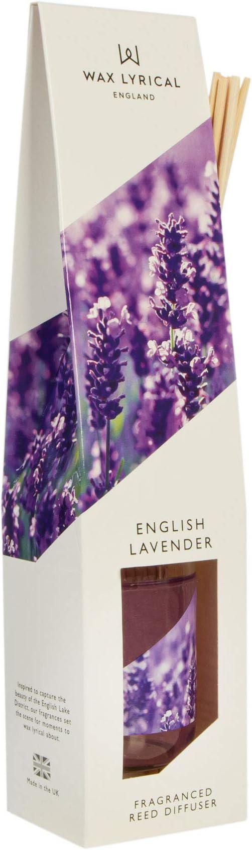Wax Lyrical Reed Diffuser Home Fragrance - English Lavender, 100ml