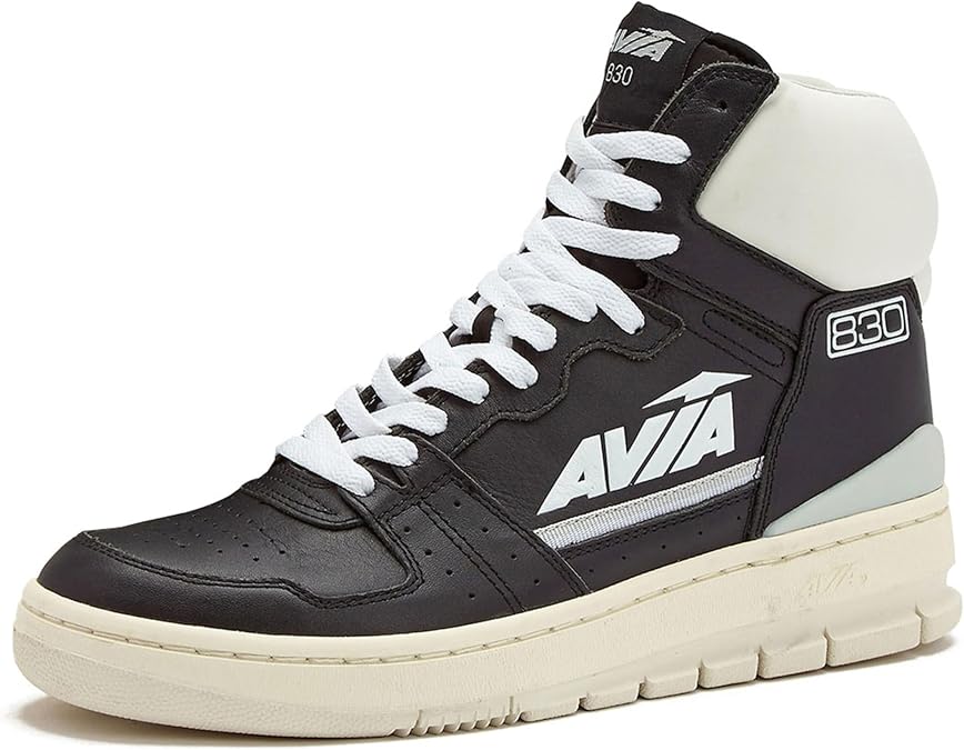 Avia 830 Men’s Basketball Shoes, Retro Sneakers for Indoor or Outdoor, Street or Court, Sizes 8 to 13