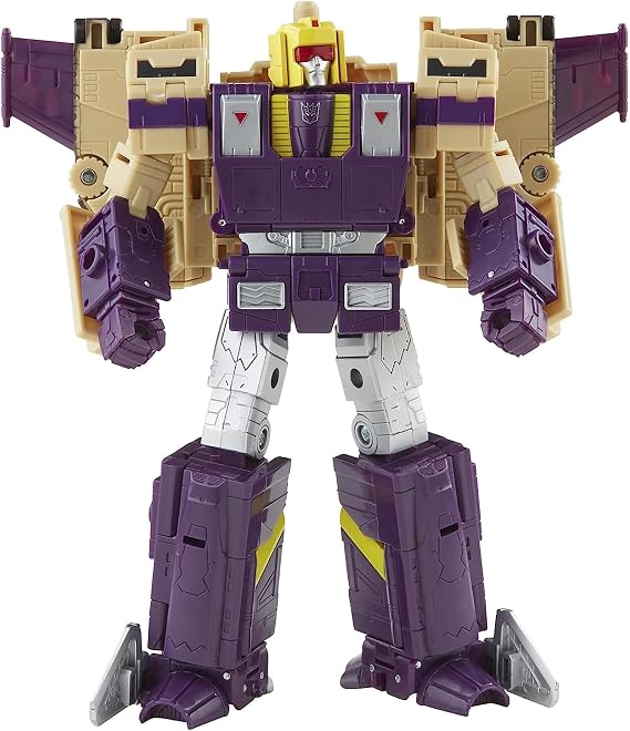Transformers Oyuncak Nesil Legacy Serisi 17,5 cm Büyük Lider Sınıfı Blitzwing Üçlü Değiştirici Figür, 8 Yaşından İtibaren, F3062, Multi, Tek Boy