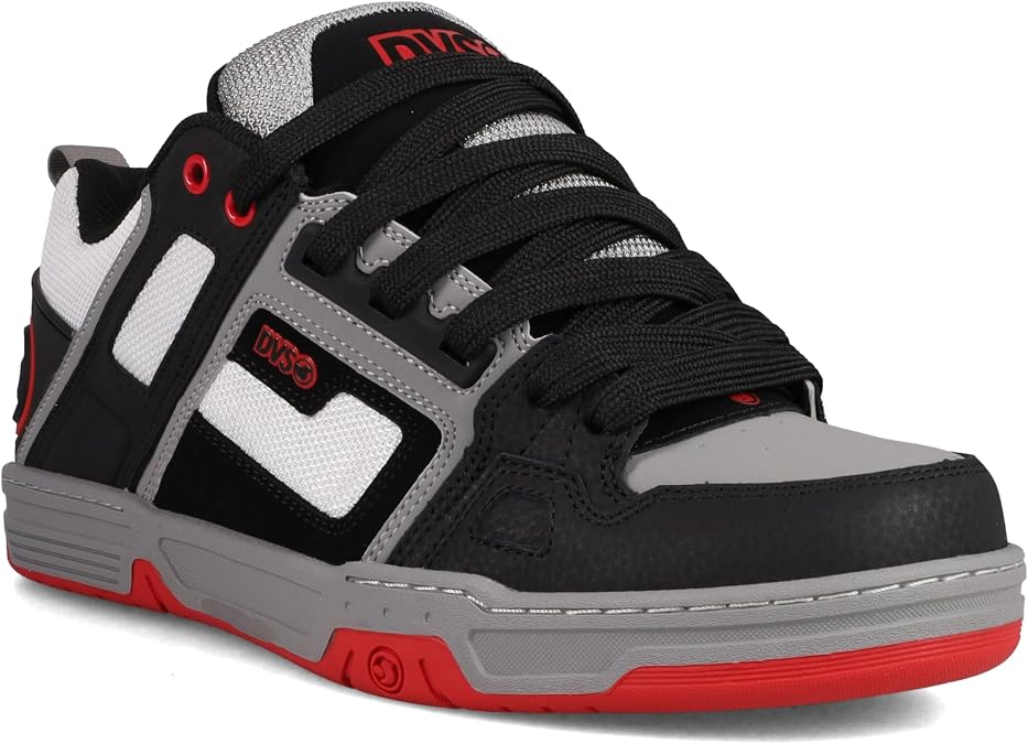 DVS Mens Comanche, Blk/Wht/Charcoal, 10.5 UK