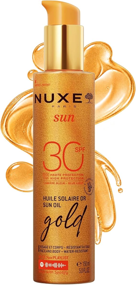 Nuxe Sun Gold Sparkling 150ml 30 Factor Bronzing Oil