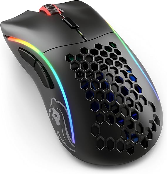 Glorious Model D RGB Kablosuz BAMF sensörlü 19000 DPI 69 gram Mat Siyah