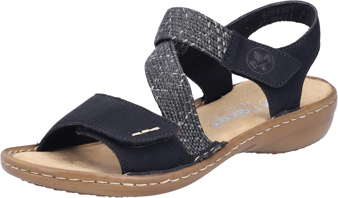 Rieker Women's 60862 Ankle Strap Sandals