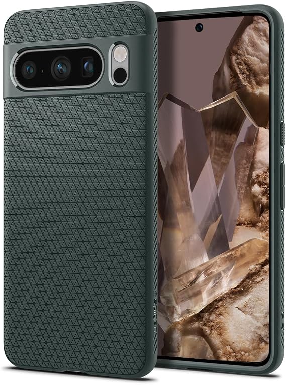 Spigen Liquid Air Case for Google Pixel 8 Pro - Abyss Green