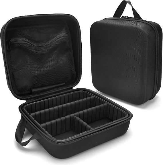 Barber Carrying Case, Barber Case, Stylist Tool Box Professional Salon Hair Cutting Grooming Kit Storage Organizer for Clippers, Scissors, Barber Tools Small