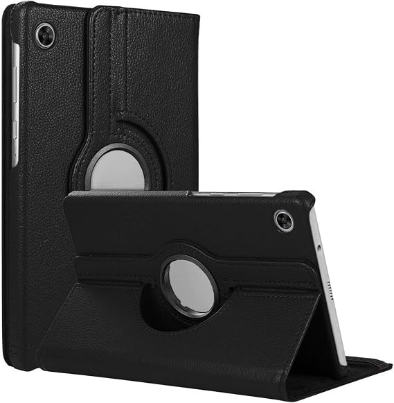 Microsonic Samsung Galaxy Tab S10 Lite için Kılıf 360 Rotating Stand Deri Siyah [Galaxy Tab S10 Lite ile Uyumlu Kılıf - Siyah]