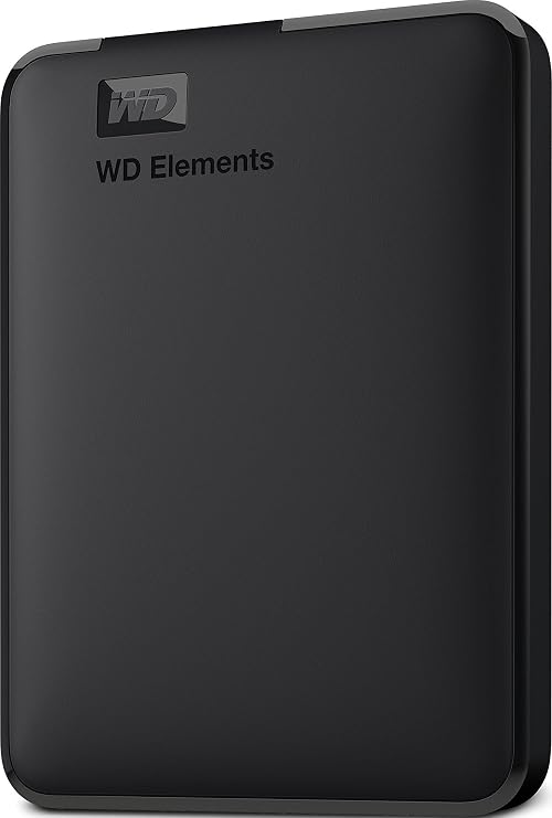 WD 2 TB Elements Portable Hard Drive - Black