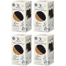 Island Biscuits Lime Melt Biscuits 4 Pack | Zesty Lime Shortbread Style Cookies | 4 x 133g Boxes