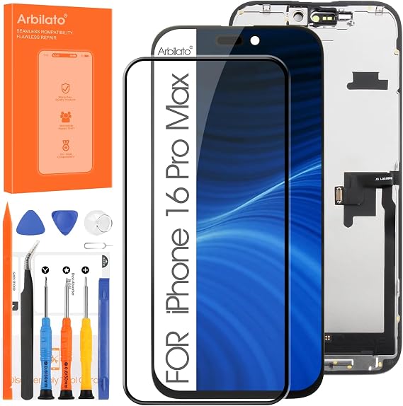 For iPhone 16 Pro Max Screen Replacement,Incell