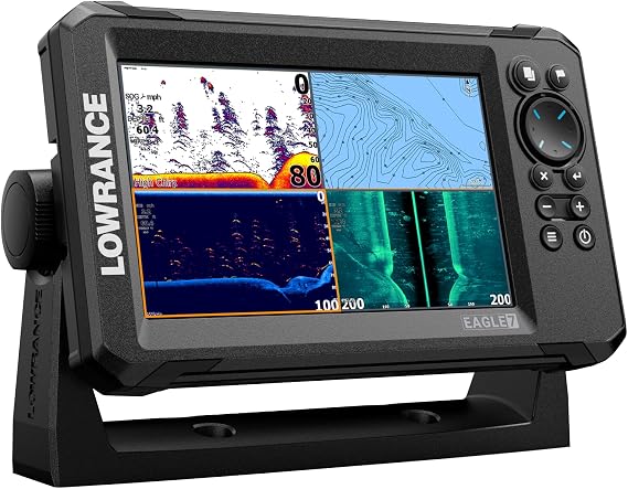 'Lowrance Eagle 4'', 5'', 7'' and 9'' Fish Finders with IPS Screen'