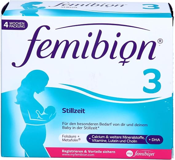 Femibion 3 Stillzeit Tabletten und Kapseln, 28 pcs. Daily portions