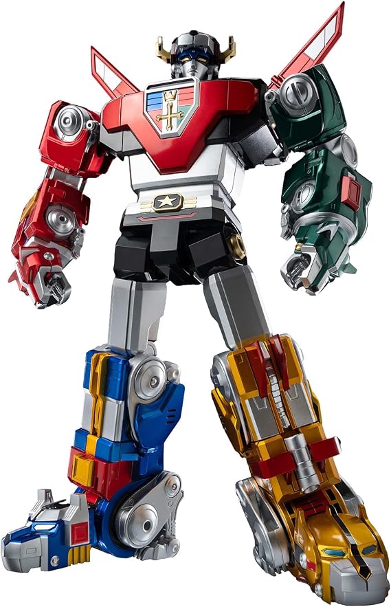 ThreeZero Voltron: Guardians of Space: ROBO-DOU Voltron Collectible Figure, Multicolor