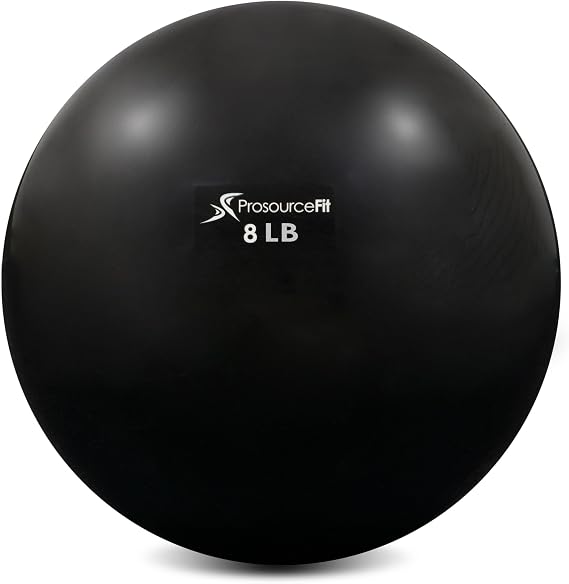 Prosource Fit Toning Ball 0.9kg/1.4kg/1.8kg/2.3kg Pilates Yoga Strength Training Rehabilitation Exercise Ball