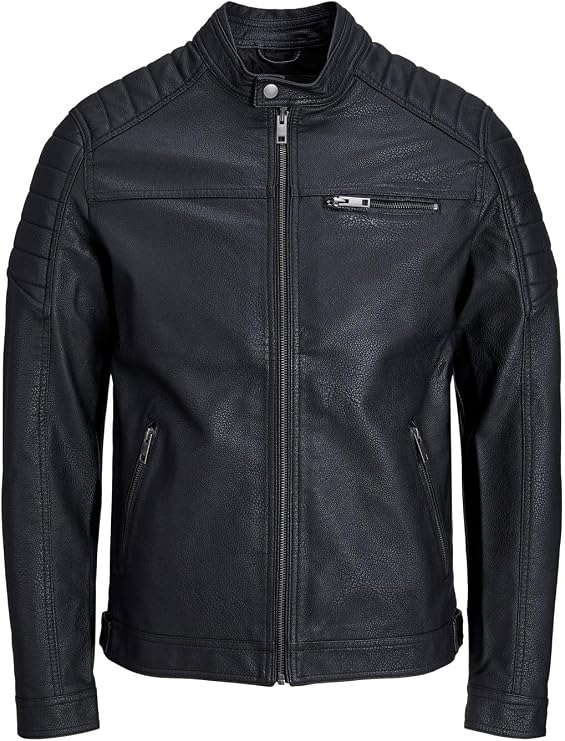 JJEROCKY JACKET NOOS Siyah Erkek Mont