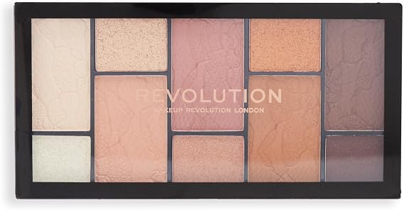 Makeup Revolution, Revolution Reloaded Dimension Shadow Palette, Neutral Charm