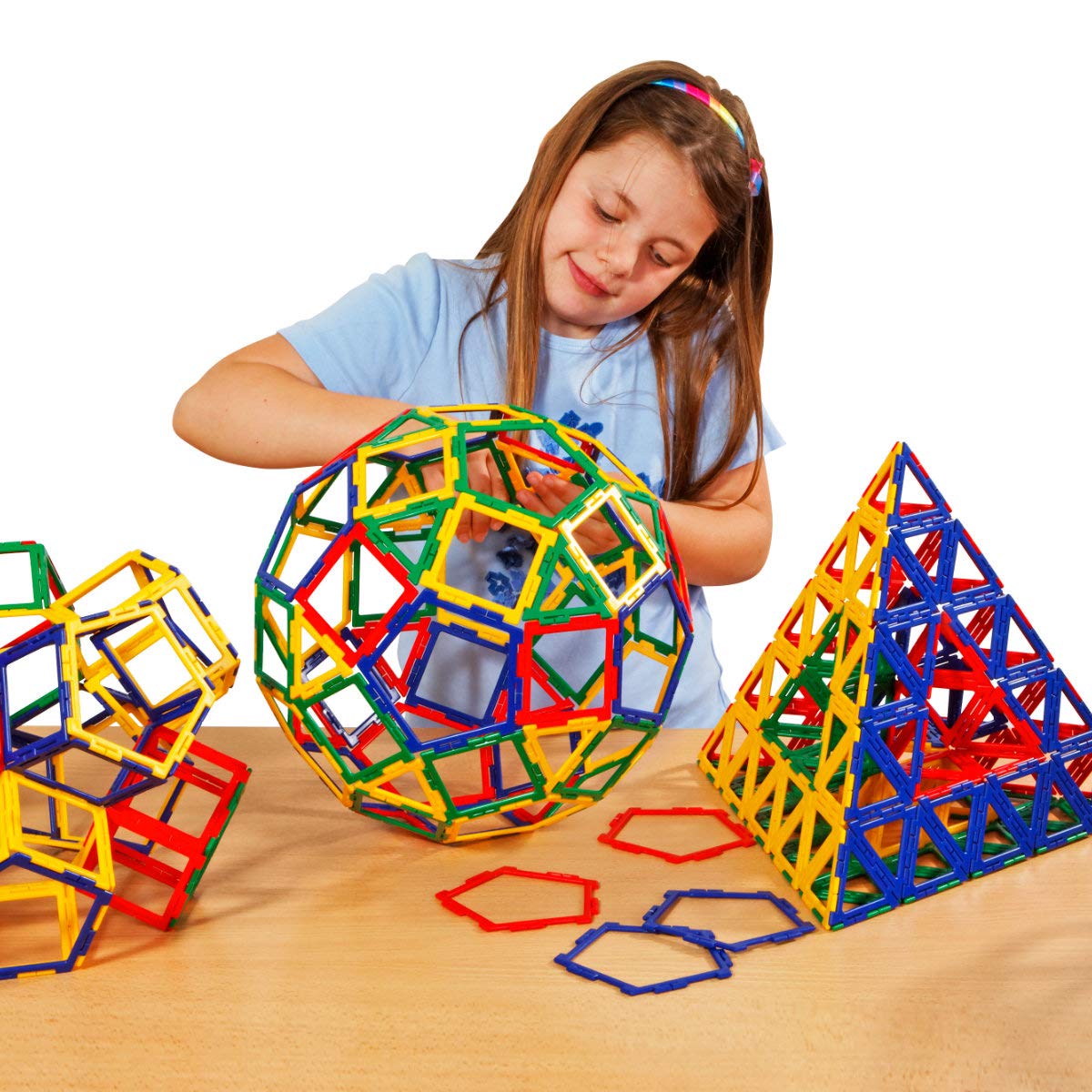 Polydron 10-3005F Frameworks Basic Set, 4 years